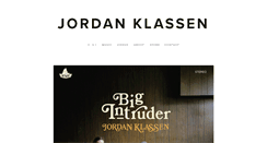 Desktop Screenshot of jordanklassenmusic.com