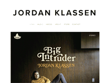 Tablet Screenshot of jordanklassenmusic.com